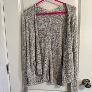 Hollister Women's Marled Gray Cardigan